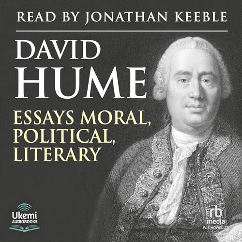 Cover of Essays, Moral, Political, and Literary