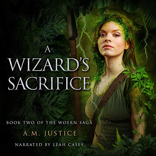 Cover of A Wizard's Sacrifice: A Dark Science Fantasy