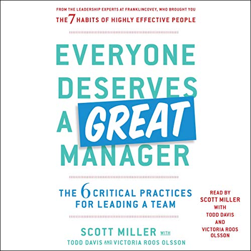 Cover of Everyone Deserves a Great Manager