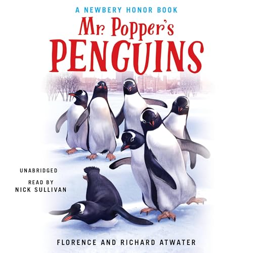 Cover of Mr. Popper's Penguins: Booktrack Edition