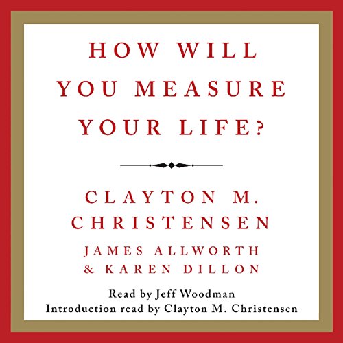 Cover of How Will You Measure Your Life?
