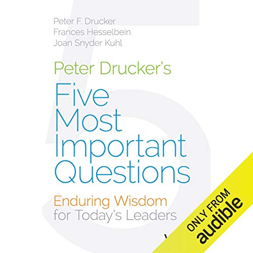 Cover of Peter Drucker's Five Most Important Questions