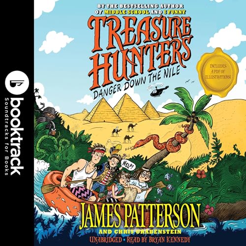 Cover of Treasure Hunters: Danger Down the Nile: Booktrack Edition