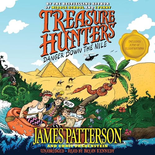 Cover of Treasure Hunters: Danger Down the Nile