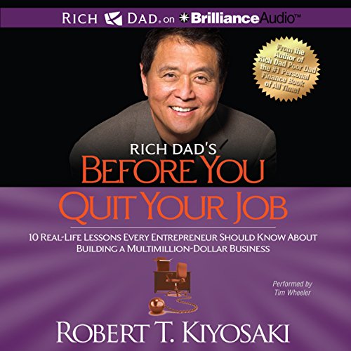 Cover of Rich Dad's Before You Quit Your Job