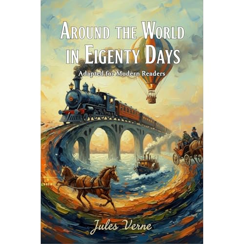 Cover of Around the World in Eighty Days