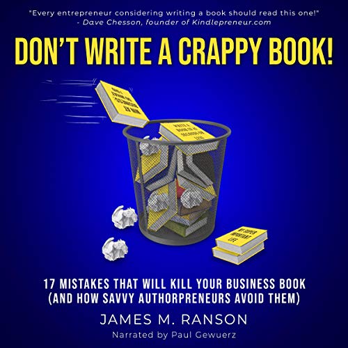Cover of Don't Write a Crappy Book!