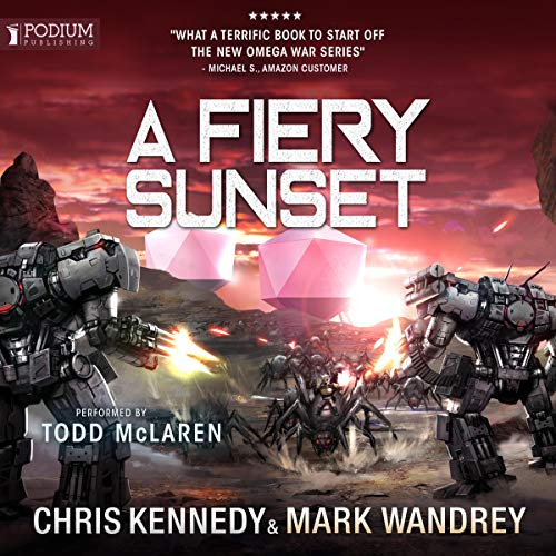 Cover of A Fiery Sunset