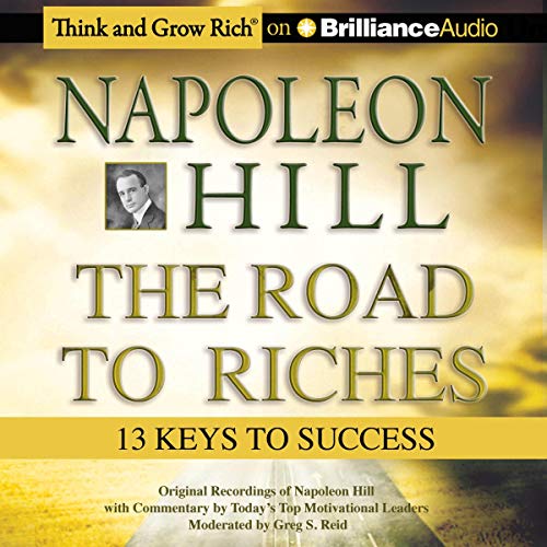 Cover of Napoleon Hill - The Road to Riches