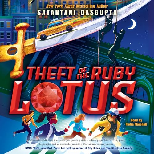 Cover of Theft of the Ruby Lotus