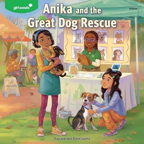 Cover of Girl Scouts: Anika and the Great Dog Rescue