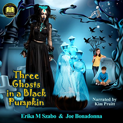 Cover of Three Ghosts in a Black Pumpkin