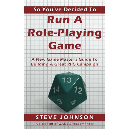 Cover of So You've Decided To Run A Role-Playing Game