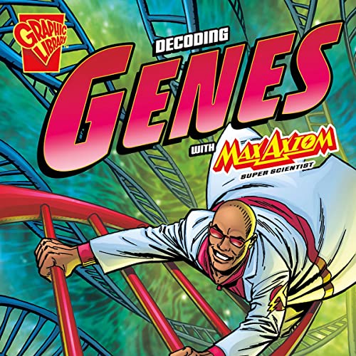 Cover of The Decoding Genes with Max Axiom, Super Scientist