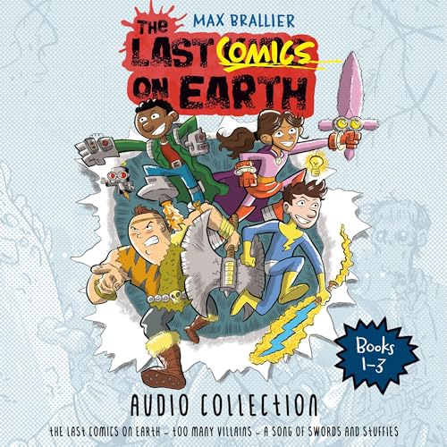 Cover of The Last Comics on Earth Audio Collection: Books 1-3