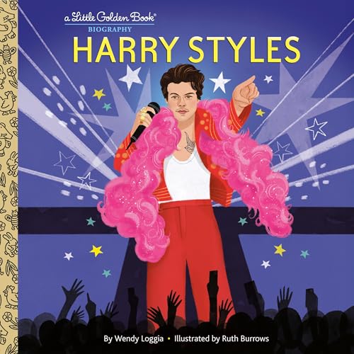 Cover of Harry Styles: A Little Golden Book Biography