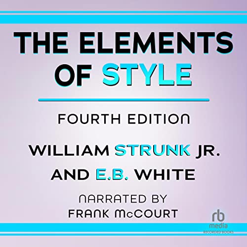Cover of The Elements of Style (Recorded Books Edition)