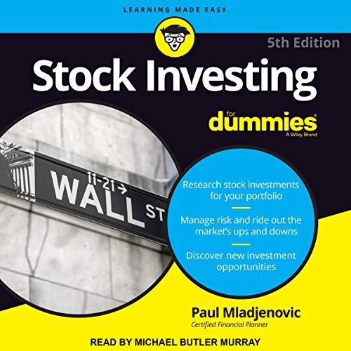 Cover of Stock Investing for Dummies, 5th Edition