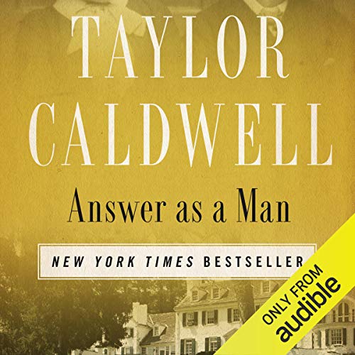 Cover of Answer as a Man