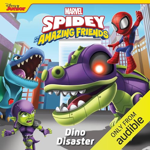 Cover of Marvel Spidey and His Amazing Friends: Dino Disaster