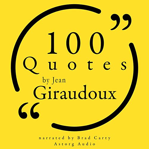Cover of 100 Quotes by Jean Giraudoux