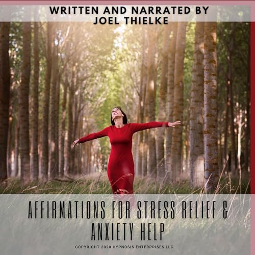 Cover of Affirmations for Stress Relief and Anxiety Help