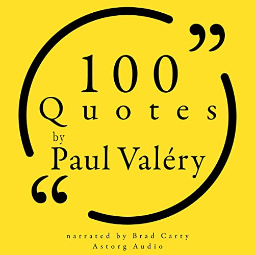 Cover of 100 Quotes by Paul Valéry