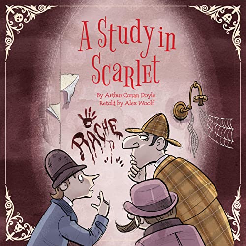 Cover of Sherlock Holmes: A Study in Scarlet