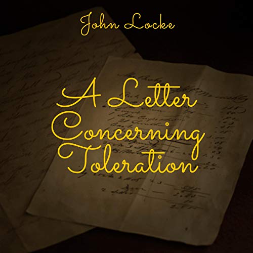 Cover of A Letter Concerning Toleration