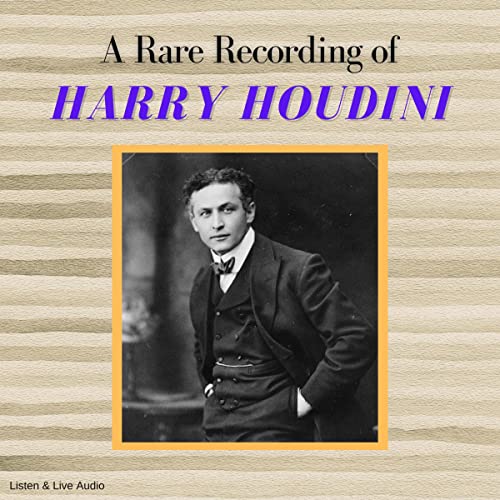 Cover of A Rare Recording of Harry Houdini