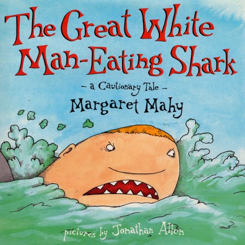 Cover of The Great White Man-Eating Shark
