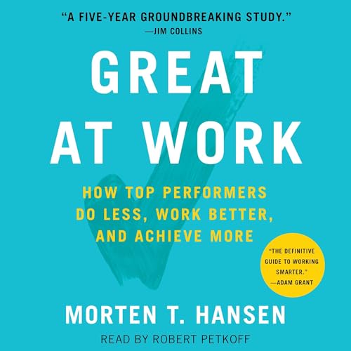 Cover of Great at Work