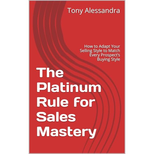 Cover of The Platinum Rule for Sales Mastery