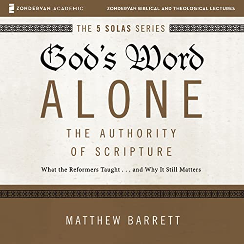 Cover of God's Word Alone: Audio Lectures