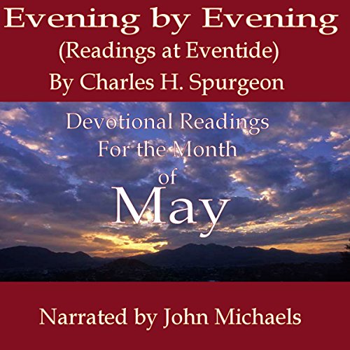 Cover of Evening by Evening: Readings for the Month of May