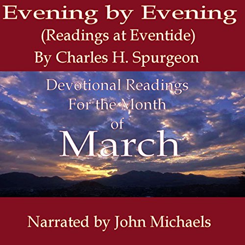 Cover of Evening by Evening (Readings for the Month of March)