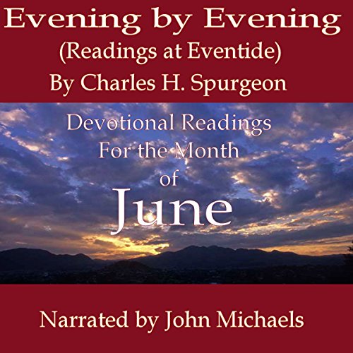 Cover of Evening by Evening: Readings for the Month of June