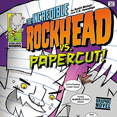 Cover of The Incredible Rockhead vs Papercut!
