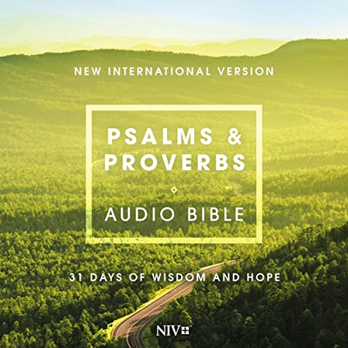 Cover of Psalms and Proverbs Audio Bible - New International Version, NIV