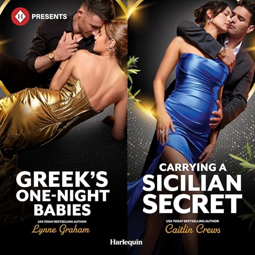 Cover of Greek's One-Night Babies & Carrying a Sicilian Secret