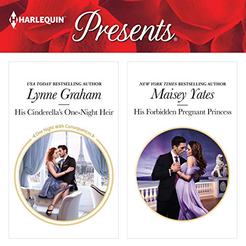 Cover of His Cinderella's One-Night Heir & His Forbidden Pregnant Princess