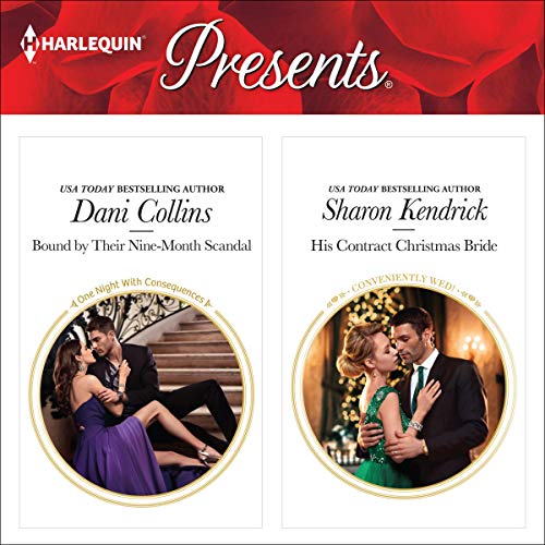 Cover of Bound by Their Nine-Month Scandal & His Contract Christmas Bride