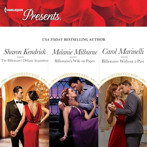 Cover of The Billionaire's Defiant Acquisition & Billionaire's Wife on Paper & Billionaire Without a Past