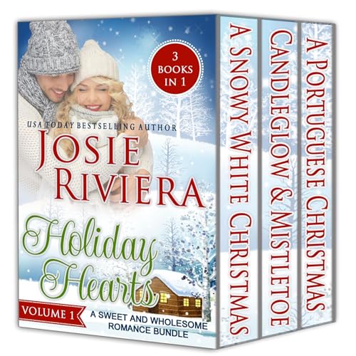 Cover of Holiday Hearts: A Sweet and Wholesome Romance Bundle