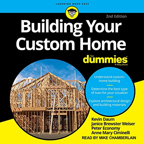 Cover of Building Your Custom Home for Dummies