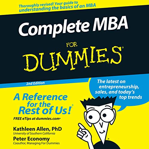 Cover of Complete MBA For Dummies