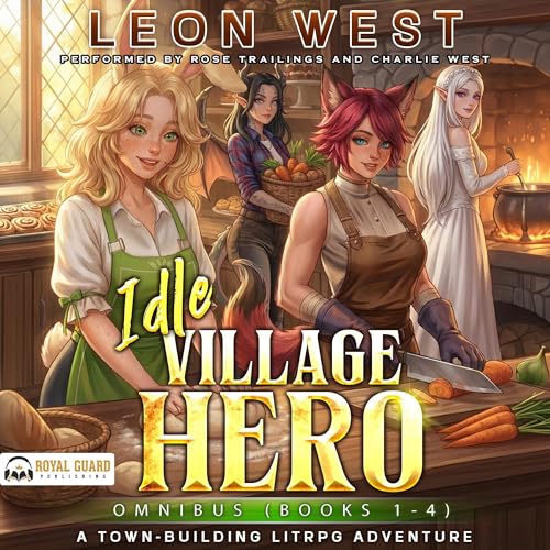 Cover of Idle Village Hero Omnibus, Books 1-4