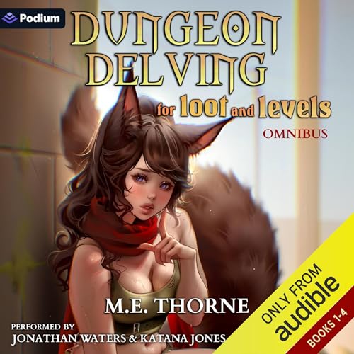 Cover of Dungeon Delving for Loot and Levels Omnibus