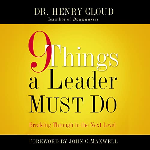 Cover of 9 Things a Leader Must Do