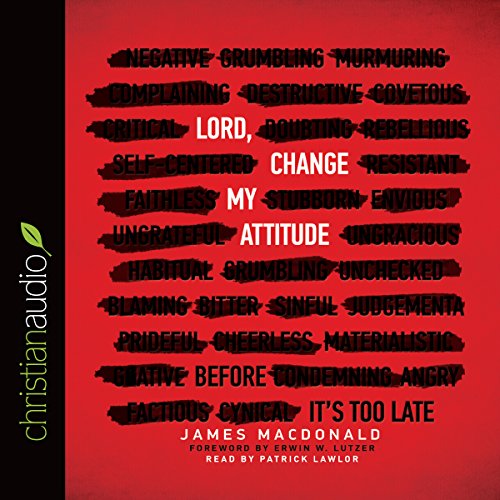 Cover of Lord, Change My Attitude